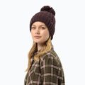 Dámská zimní čepice Jack Wolfskin Highloft Knit Beanie boysenberry 7