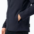 Pánská fleecová mikina Jack Wolfskin Winterstein Fz night blue 4