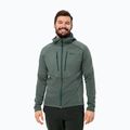 Jack Wolfskin pánská péřová bunda Alpgrat Pro Ins Fz hedge green