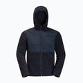 Pánská fleecová mikina Jack Wolfskin Felslicht Hooded night blue 8