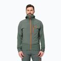 Jack Wolfskin pánská softshellová bunda Alpspitze Hoody hedge green