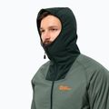 Jack Wolfskin Alpspitze Ins Hybrid hedge zelená pánská bunda do deště 4