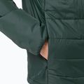 Jack Wolfskin pánská péřová bunda Lapawa Ins Hoody black olive 4