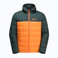 Pánská bunda Jack Wolfskin Ather Down Hoody dragon fire do deště 6