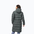 Dámský péřový kabát Jack Wolfskin Frozen Palace slate green 2