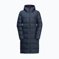 Dámský péřový kabát Jack Wolfskin Frozen Palace night blue 5