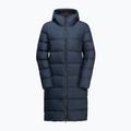 Dámský péřový kabát Jack Wolfskin Frozen Palace night blue 6