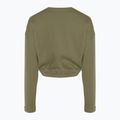 Dámská mikina Adidas Hyperglam Crop Crew focus olive 2