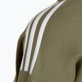 Dámská mikina Adidas Hyperglam Crop Crew focus olive 3