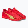 Dětské kopačky PUMA Ultra Play IT Jr oranžové 106927 03 4