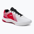 Dětská volejbalová obuv PUMA Varion Jr bílo-červene 10658507