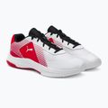Dětská volejbalová obuv PUMA Varion Jr bílo-červene 10658507 4