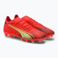 Pánské kopačky PUMA Ultra Match FG/AG orange 106900 03 4