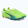 Pánské kopačky PUMA Ultra Ultimate FG/AG zelené 106868 01 4