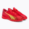 Dětské kopačky PUMA Ultra Play TT Jr oranžové 106926 03 4