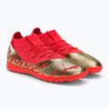 Dětské kopačky PUMA Future Z 3.4 Neymar Jr. TT oranžová a zlatá 107108 01 4
