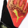 Dětské brankářské rukavice Puma Ultra Grip 4 RC červeno-černá 3