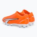 PUMA Ultra Match Ll FG/AG dětské kopačky oranžové 107229 01 3