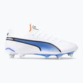 Pánské kopačky PUMA King Ultimate MXSG puma white/puma black/blue glimmer/ultra orange 2