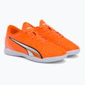 Dětské kopačky PUMA Ultra Play IT oranžové 107237 01 4
