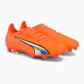 Pánské kopačky PUMA Ultra Ultimate FG/AG oranžové 107163 01 4