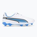PUMA King Match FG/AG dětské kopačky bílé 107266 01 2
