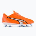 Dětské kopačky PUMA Ultra Play FG/AG oranžové 107233 01 2