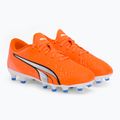 Dětské kopačky PUMA Ultra Play FG/AG oranžové 107233 01 4