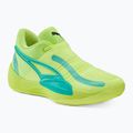 Pánské basketbalové boty PUMA Rise Nitro fast yellow/electric peppermint