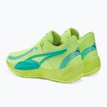 Pánské basketbalové boty PUMA Rise Nitro fast yellow/electric peppermint 3