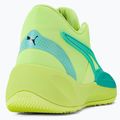 Pánské basketbalové boty PUMA Rise Nitro fast yellow/electric peppermint 9