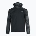 Pánská běžecká bunda PUMA Run Favorite Aop Woven černá 523389 01