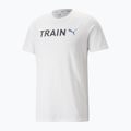 Pánské tričko PUMA Graphic Training T-shirt white 523414 02