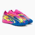 Pánské kopačky PUMA Ultra Match Energy TT luminous pink/yellow alert/ultra blue 6
