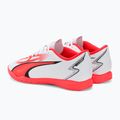 Dětské kopačky PUMA Ultra Play IT Jr puma white/puma black/fire orchid 3