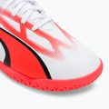 Dětské kopačky PUMA Ultra Play IT Jr puma white/puma black/fire orchid 7