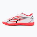 Dětské kopačky PUMA Ultra Play IT Jr puma white/puma black/fire orchid 10