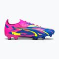 Pánské fotbalové boty PUMA Ultra Ultimate Energy FG/AG luminous pink/ultra blue/yellow alert 12