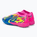 PUMA Match Ll Energy TT + Mid Jr dětské kopačky luminous pink/ultra blue/yellow alert 3