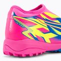 PUMA Match Ll Energy TT + Mid Jr dětské kopačky luminous pink/ultra blue/yellow alert 9