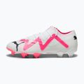 Pánské kopačky PUMA Future Ultimate Low FG/AG puma white/puma black/fire orchid 11