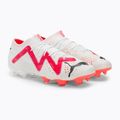 Pánské kopačky PUMA Future Ultimate Low FG/AG puma white/puma black/fire orchid 4