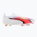 PUMA Ultra Ultimate FG/AG pánské kopačky puma white/pum black/fire orchid 2