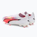 PUMA Ultra Ultimate FG/AG pánské kopačky puma white/pum black/fire orchid 3