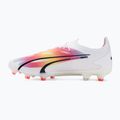 PUMA Ultra Ultimate FG/AG pánské kopačky puma white/pum black/fire orchid 10