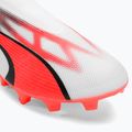 PUMA Ultra Match+ Ll FG/AG pánské kopačky puma white/puma black/fire orchid 9