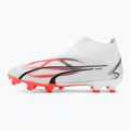 PUMA Ultra Match+ Ll FG/AG pánské kopačky puma white/puma black/fire orchid 12