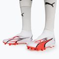 PUMA Ultra Match+ Ll FG/AG pánské kopačky puma white/puma black/fire orchid 2