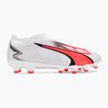 PUMA Ultra Match Ll FG/AG Jr dětské kopačky puma white/puma black/fire orchid 2