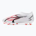 PUMA Ultra Match Ll FG/AG Jr dětské kopačky puma white/puma black/fire orchid 9